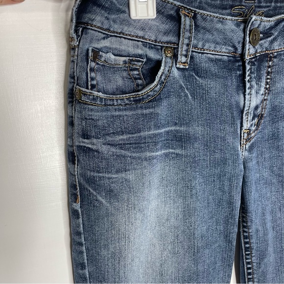 Silver Suki Jeans Low Rise Boot Cut Size 26 - Picture 2 of 9